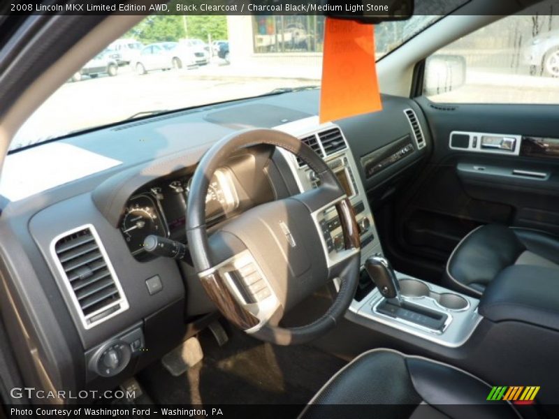 Black Clearcoat / Charcoal Black/Medium Light Stone 2008 Lincoln MKX Limited Edition AWD