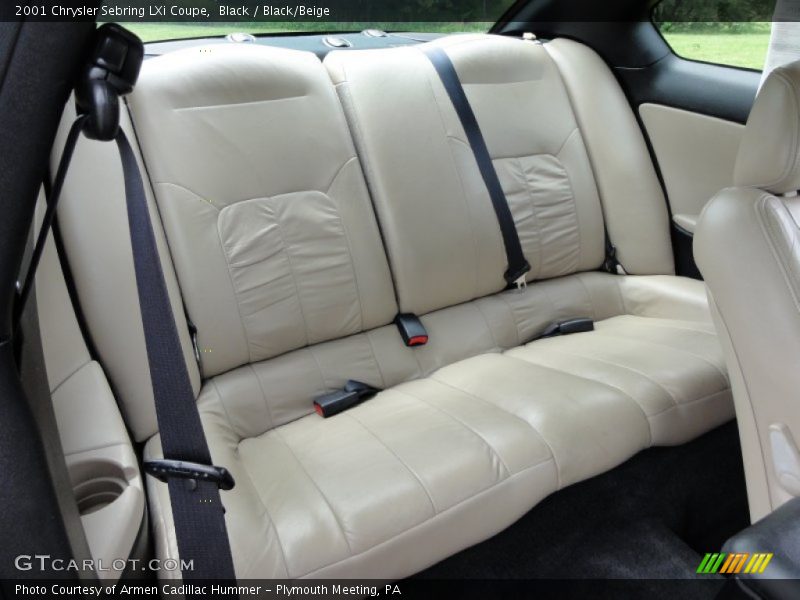 2001 Sebring LXi Coupe Black/Beige Interior