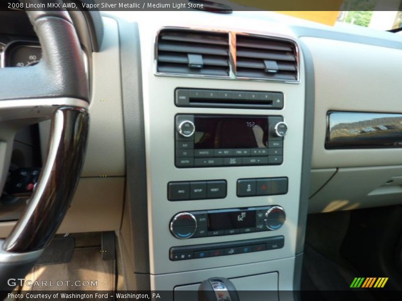 Vapor Silver Metallic / Medium Light Stone 2008 Lincoln MKX AWD