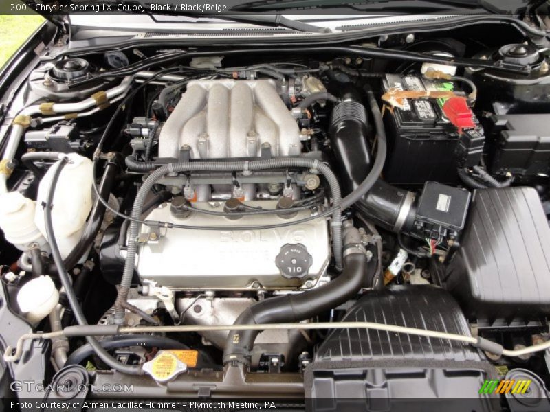  2001 Sebring LXi Coupe Engine - 3.0 Liter SOHC 24-Valve V6