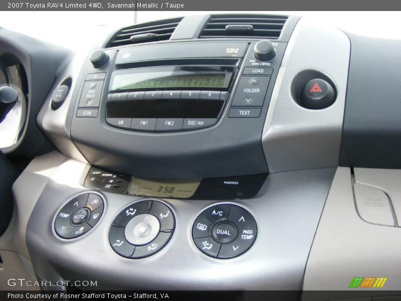 Savannah Metallic / Taupe 2007 Toyota RAV4 Limited 4WD