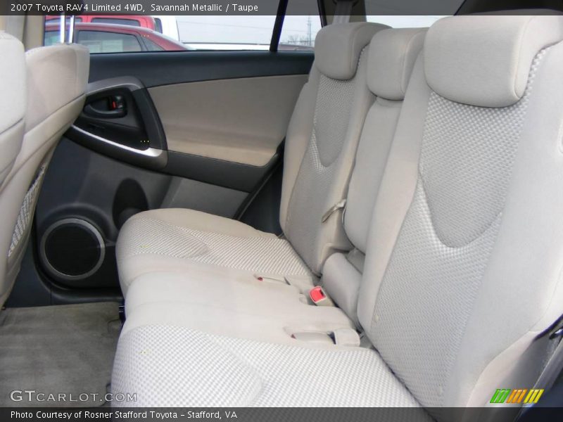 Savannah Metallic / Taupe 2007 Toyota RAV4 Limited 4WD