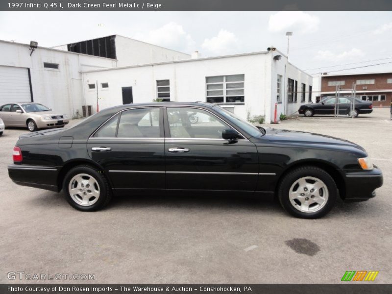  1997 Q 45 t Dark Green Pearl Metallic