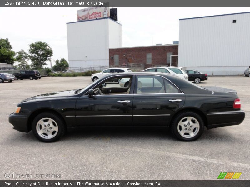  1997 Q 45 t Dark Green Pearl Metallic