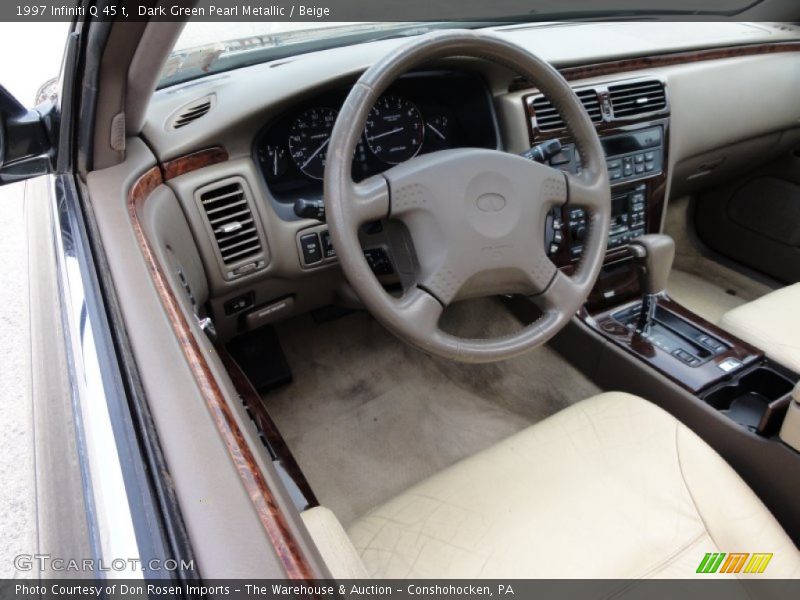  1997 Q 45 t Beige Interior