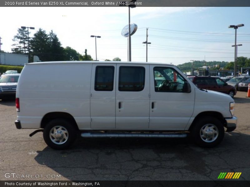 Oxford White / Medium Flint 2010 Ford E Series Van E250 XL Commericial