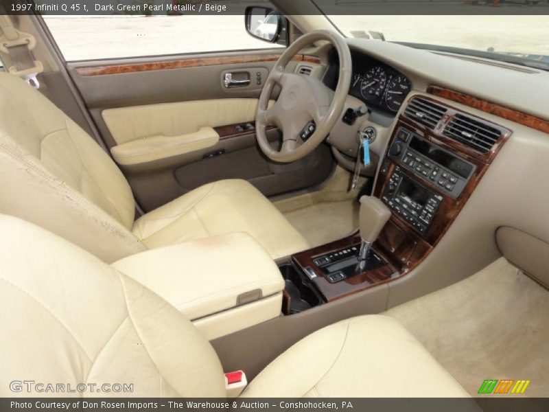  1997 Q 45 t Beige Interior