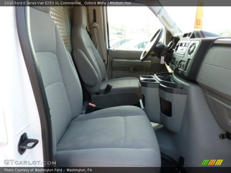 Oxford White / Medium Flint 2010 Ford E Series Van E250 XL Commericial