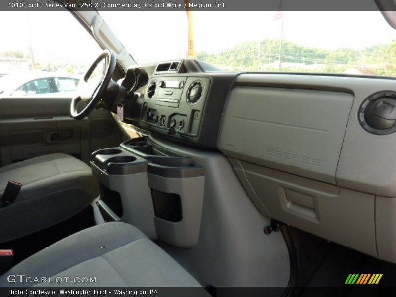 Oxford White / Medium Flint 2010 Ford E Series Van E250 XL Commericial