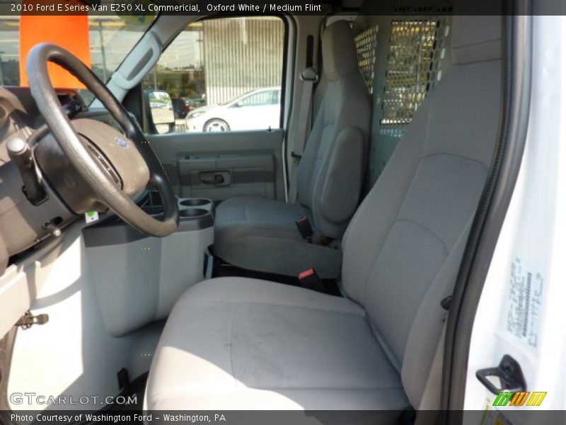 Oxford White / Medium Flint 2010 Ford E Series Van E250 XL Commericial