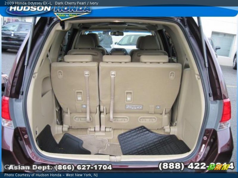 Dark Cherry Pearl / Ivory 2009 Honda Odyssey EX-L