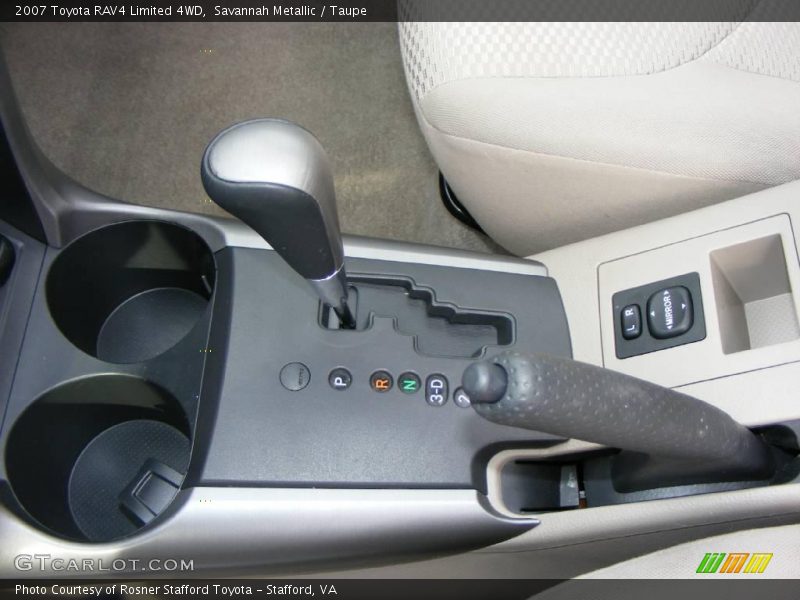 Savannah Metallic / Taupe 2007 Toyota RAV4 Limited 4WD