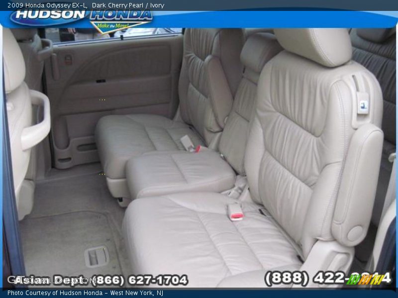 Dark Cherry Pearl / Ivory 2009 Honda Odyssey EX-L