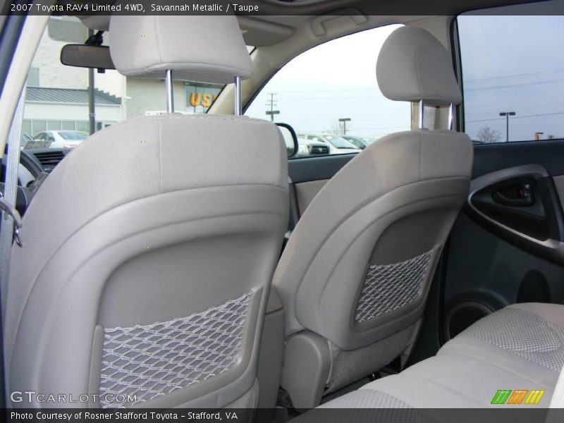 Savannah Metallic / Taupe 2007 Toyota RAV4 Limited 4WD