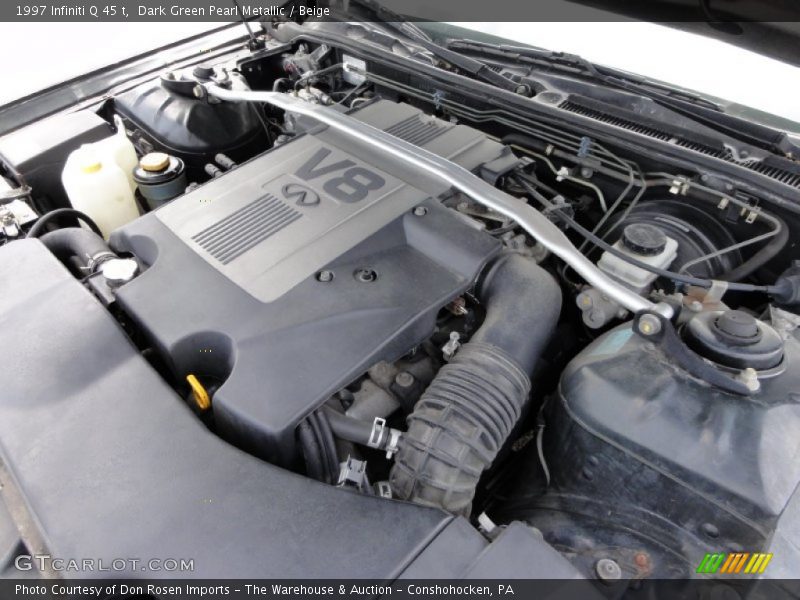  1997 Q 45 t Engine - 4.1 Liter DOHC 32-Valve V8
