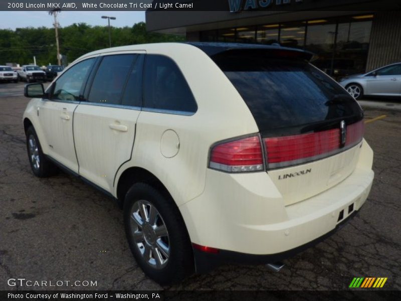 White Chocolate Tri Coat / Light Camel 2008 Lincoln MKX AWD
