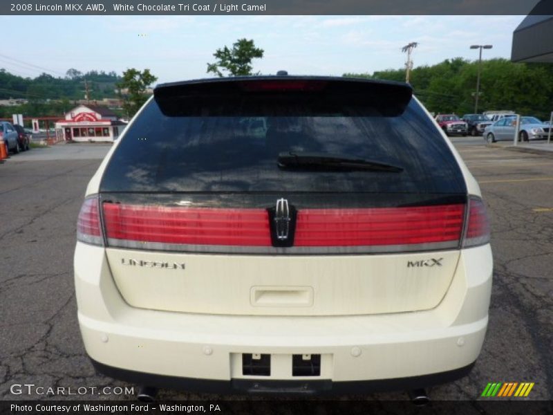 White Chocolate Tri Coat / Light Camel 2008 Lincoln MKX AWD