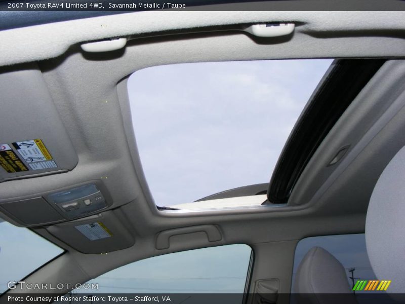 Savannah Metallic / Taupe 2007 Toyota RAV4 Limited 4WD