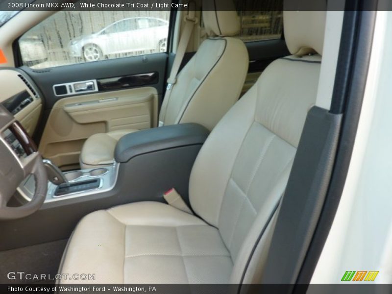 White Chocolate Tri Coat / Light Camel 2008 Lincoln MKX AWD