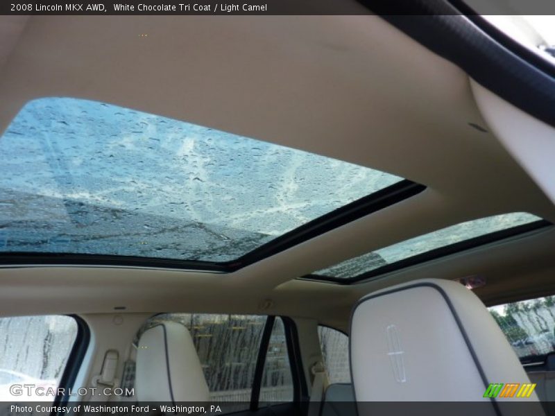White Chocolate Tri Coat / Light Camel 2008 Lincoln MKX AWD