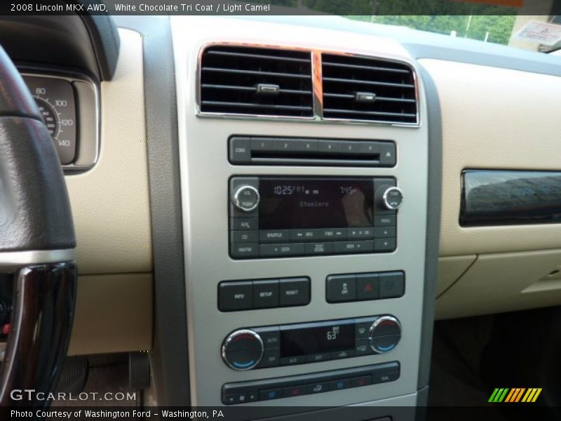 White Chocolate Tri Coat / Light Camel 2008 Lincoln MKX AWD