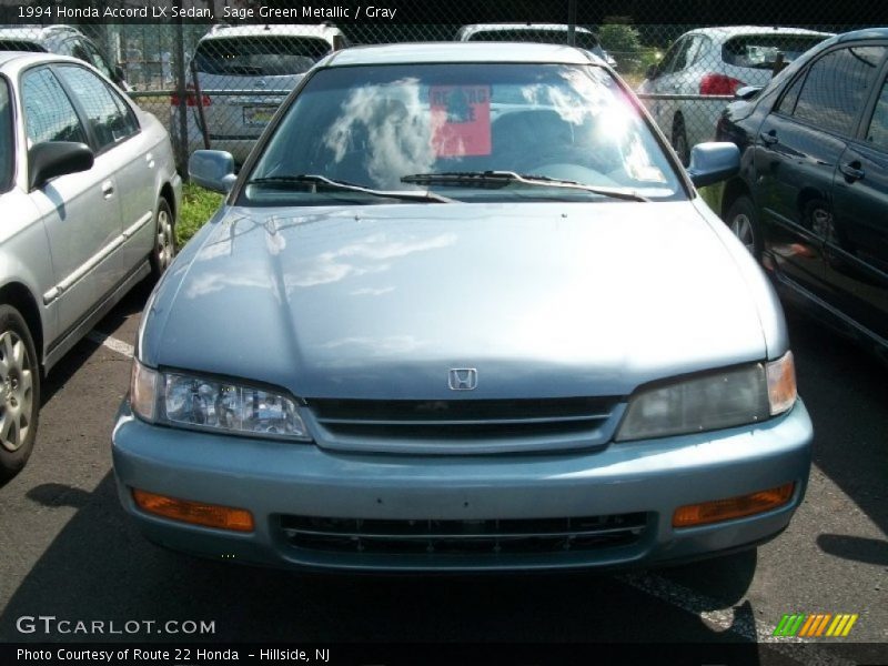 Sage Green Metallic / Gray 1994 Honda Accord LX Sedan