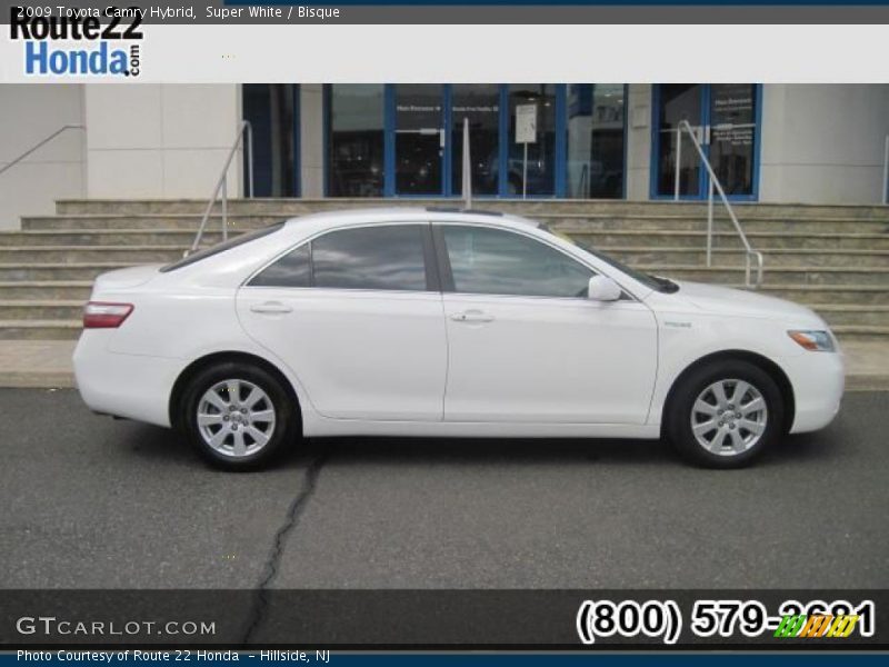 Super White / Bisque 2009 Toyota Camry Hybrid