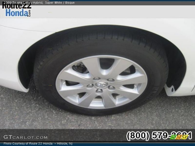 Super White / Bisque 2009 Toyota Camry Hybrid