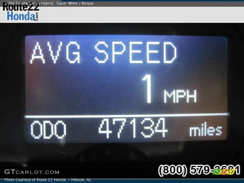 Super White / Bisque 2009 Toyota Camry Hybrid