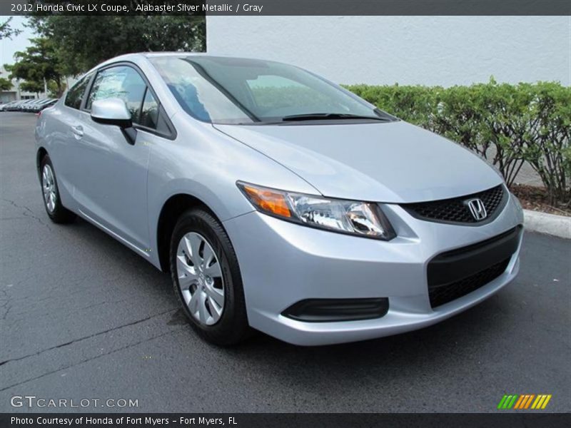 Front 3/4 View of 2012 Civic LX Coupe