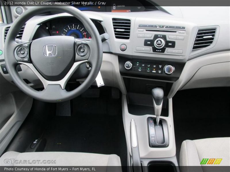 Dashboard of 2012 Civic LX Coupe