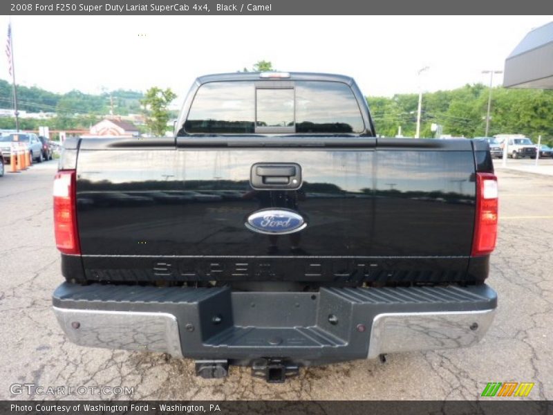 Black / Camel 2008 Ford F250 Super Duty Lariat SuperCab 4x4