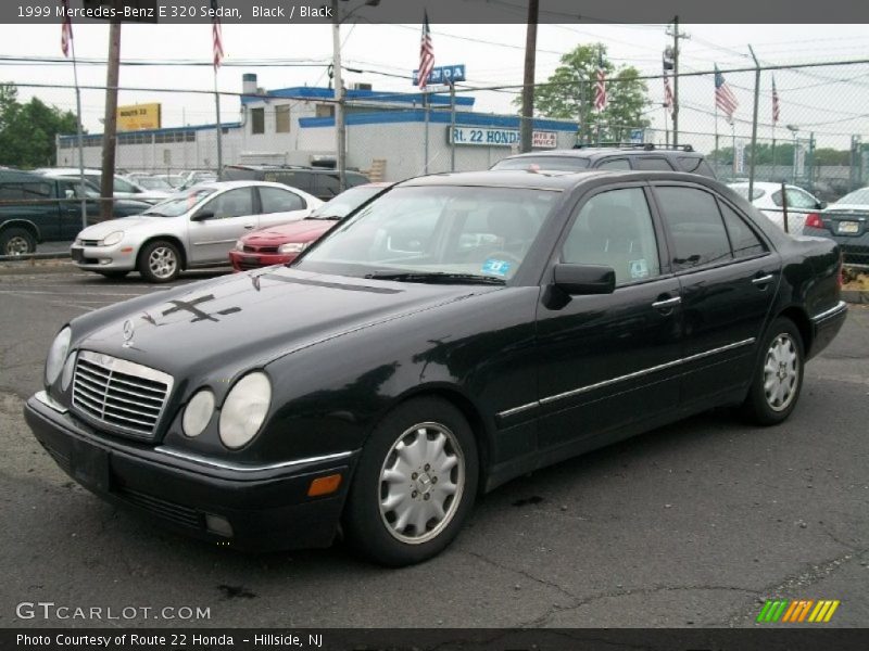 Black / Black 1999 Mercedes-Benz E 320 Sedan