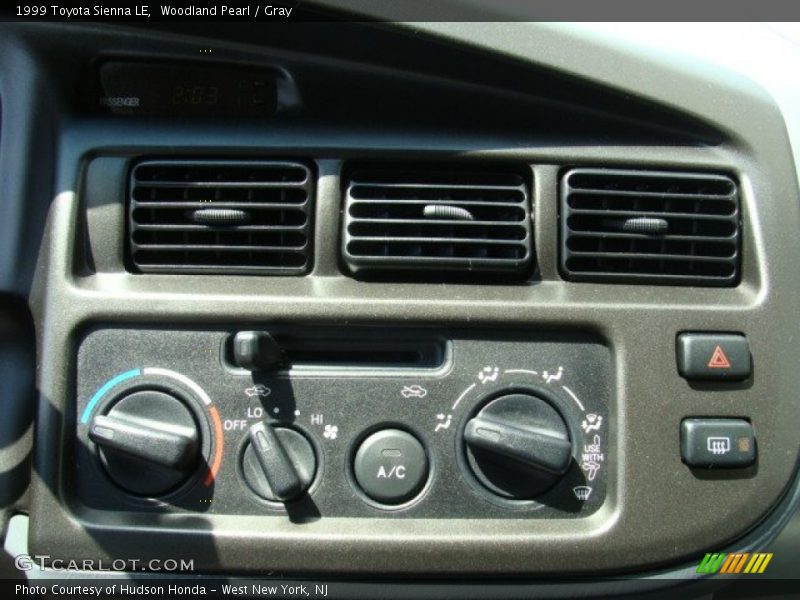 Woodland Pearl / Gray 1999 Toyota Sienna LE