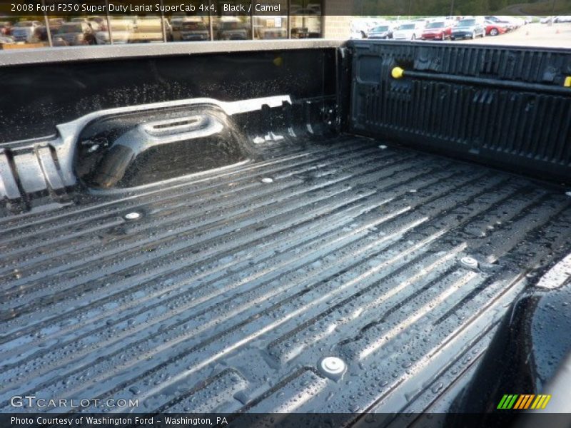Black / Camel 2008 Ford F250 Super Duty Lariat SuperCab 4x4