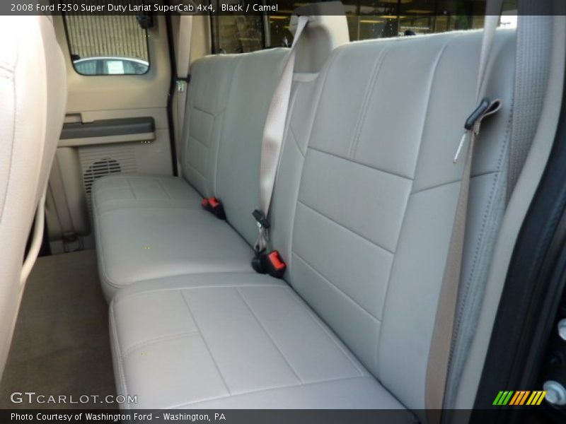 Black / Camel 2008 Ford F250 Super Duty Lariat SuperCab 4x4
