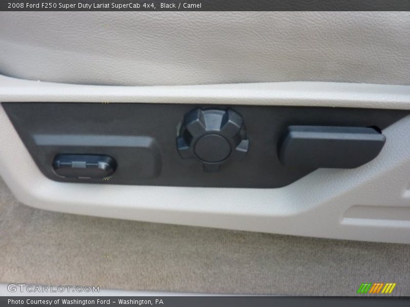Black / Camel 2008 Ford F250 Super Duty Lariat SuperCab 4x4