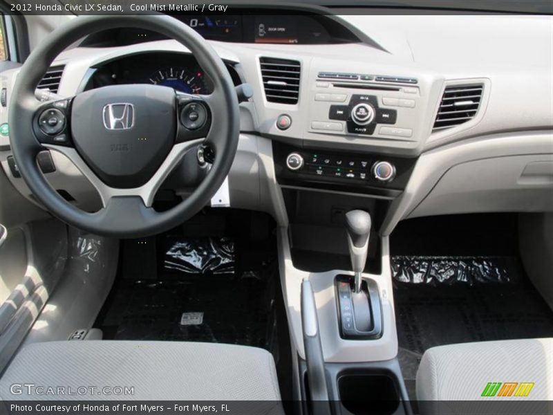 Dashboard of 2012 Civic LX Sedan