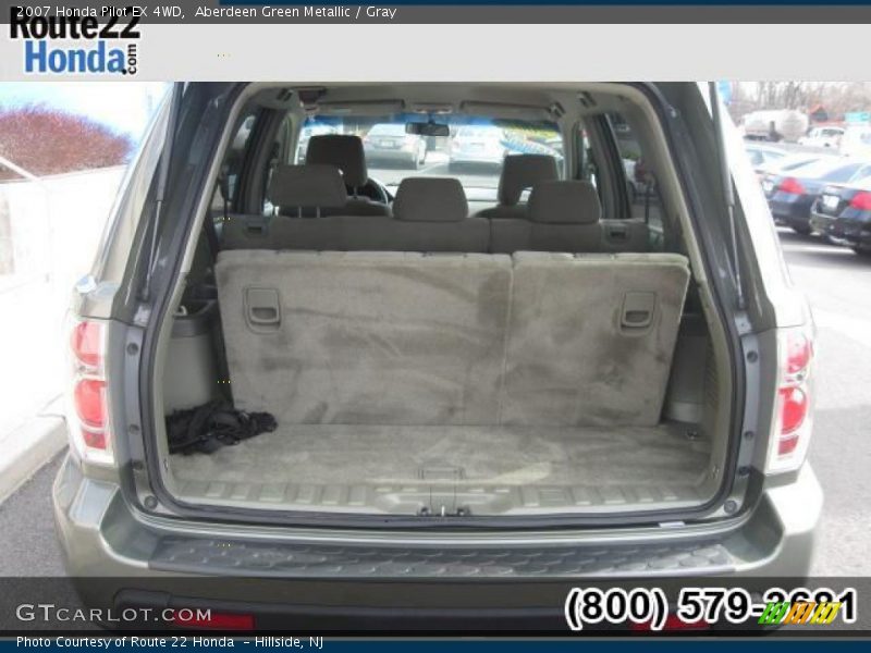 Aberdeen Green Metallic / Gray 2007 Honda Pilot EX 4WD
