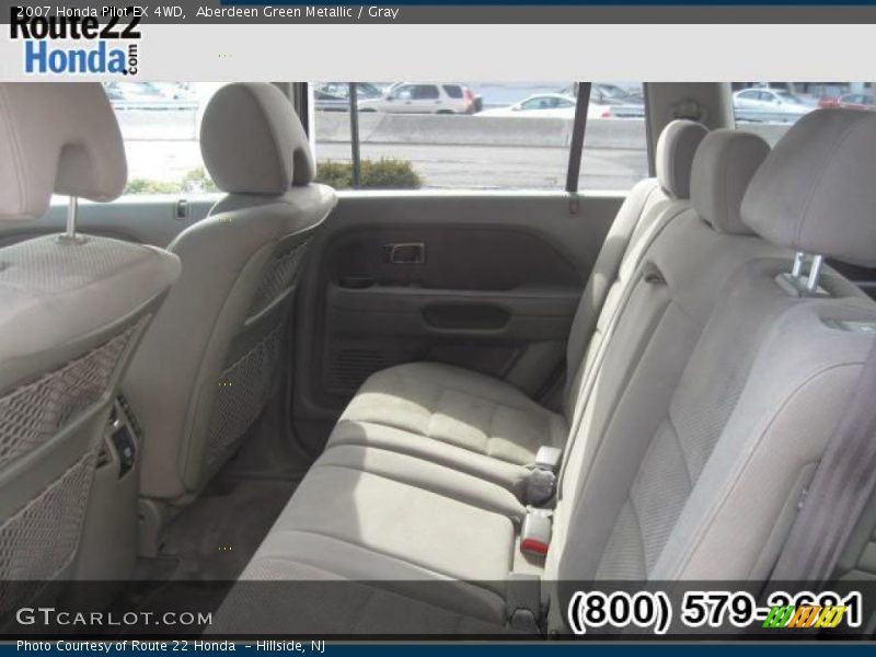 Aberdeen Green Metallic / Gray 2007 Honda Pilot EX 4WD