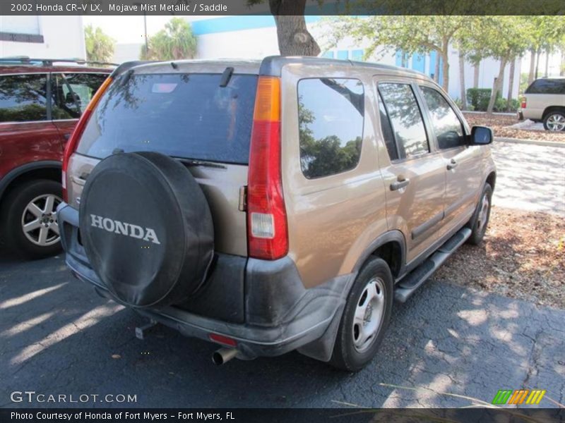Mojave Mist Metallic / Saddle 2002 Honda CR-V LX