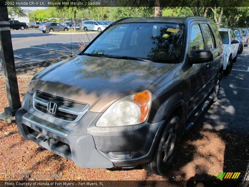 Mojave Mist Metallic / Saddle 2002 Honda CR-V LX