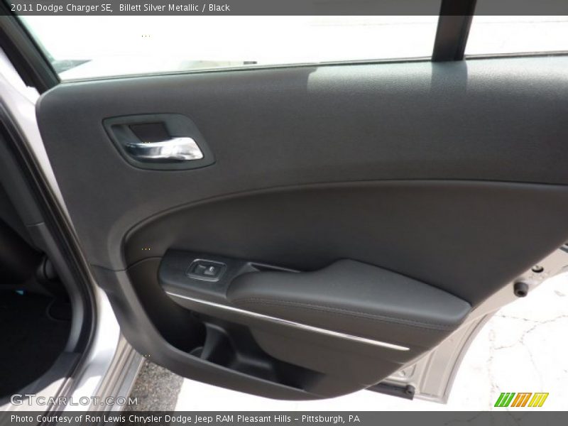Billett Silver Metallic / Black 2011 Dodge Charger SE