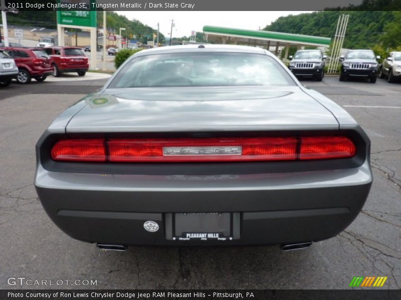 Tungsten Metallic / Dark Slate Gray 2011 Dodge Challenger SE