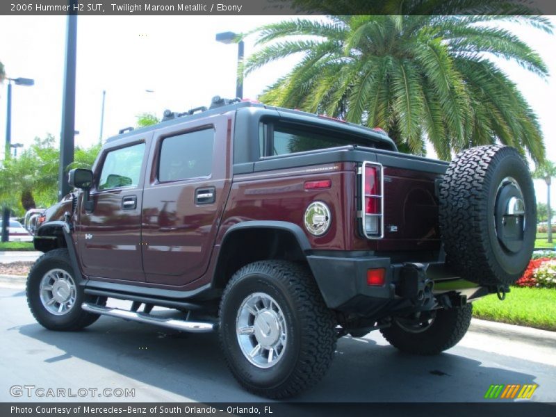  2006 H2 SUT Twilight Maroon Metallic