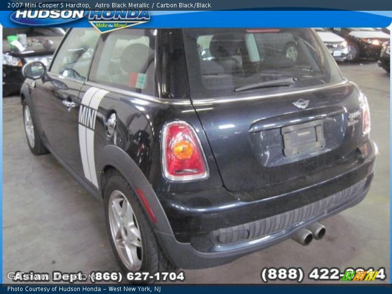 Astro Black Metallic / Carbon Black/Black 2007 Mini Cooper S Hardtop