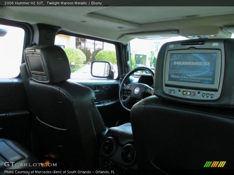 Twilight Maroon Metallic / Ebony 2006 Hummer H2 SUT
