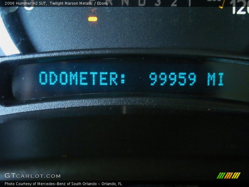 Twilight Maroon Metallic / Ebony 2006 Hummer H2 SUT