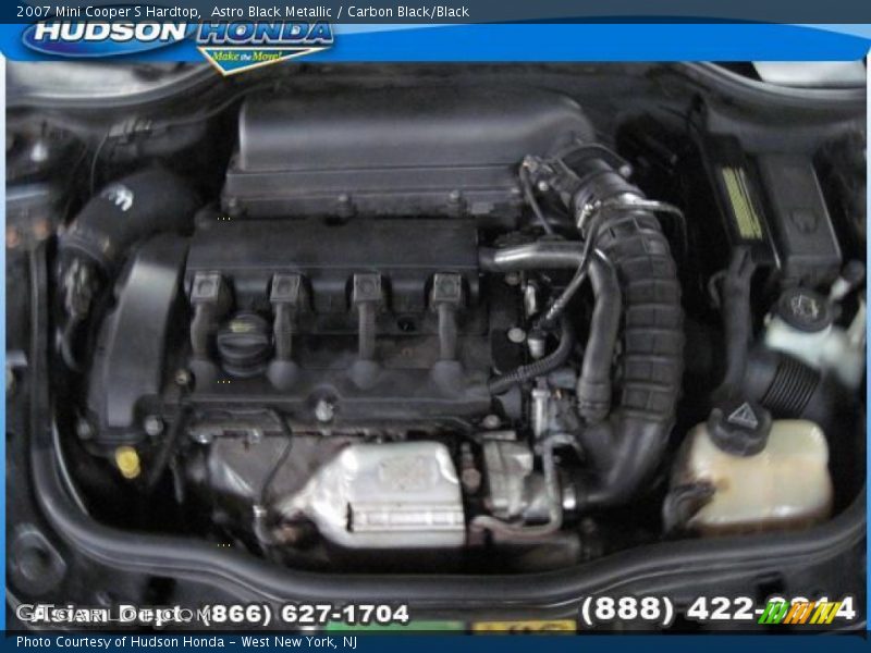 Astro Black Metallic / Carbon Black/Black 2007 Mini Cooper S Hardtop
