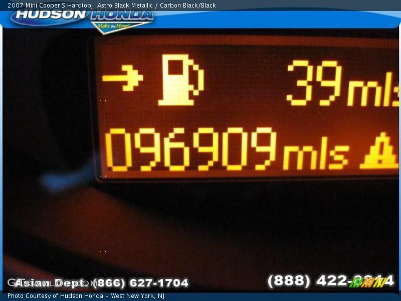Astro Black Metallic / Carbon Black/Black 2007 Mini Cooper S Hardtop